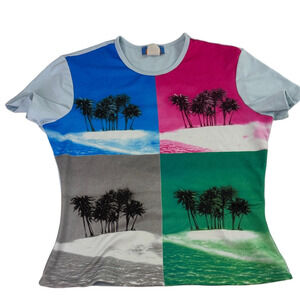 Vintage Peteria Colour Block T-shirt